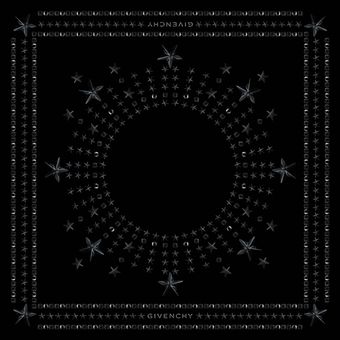 Givenchy Stars Print Scarf Black - Lyst