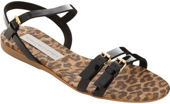 Stella McCartney Double Band Flat Sandal - Lyst