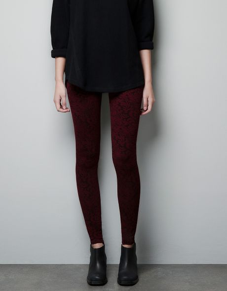 zara online leggings