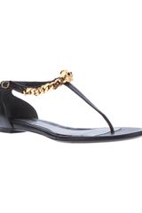 Alexander McQueen Skull Chain Sandal