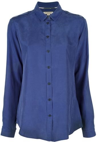 Burberry Brit Silk Blouse - Lyst