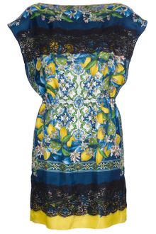 Dolce & Gabbana Printed Dress - Lyst