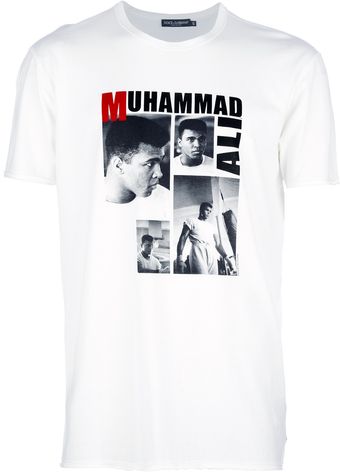 Dolce & Gabbana Muhammad Ali T-Shirt - Lyst