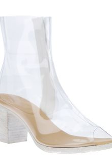 Mm6 By Maison Martin Margiela Transparent Ankle Boot - Lyst