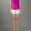 Tory Burch Button Down Shirt in Purple - Lyst
