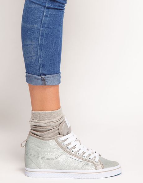 concealed wedge trainers