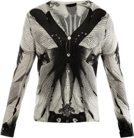 alexander mcqueen mens cardigan