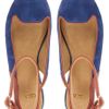 Asos Asos Lift Off Suede Ballet Flats in Blue (navy) - Lyst