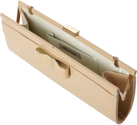 nude clutch bag dune