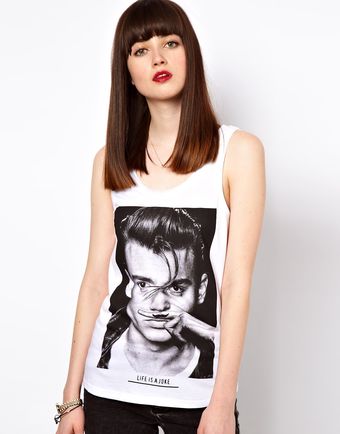 Eleven Paris Johnny Depp Moustache Vest - Lyst