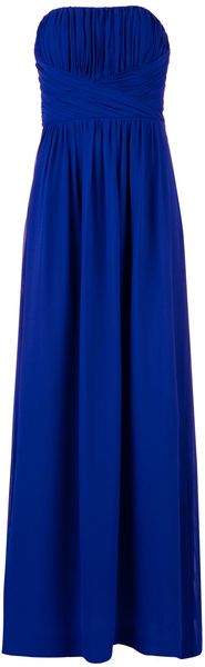 Ted Baker Ateka Pleated Bodice Maxi Dress - Lyst