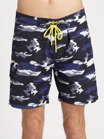 Victorinox Camo Board Shorts - Lyst