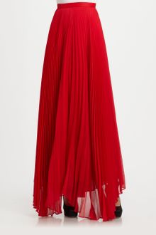 Alice + Olivia Shannon Pleated Maxi Skirt - Lyst