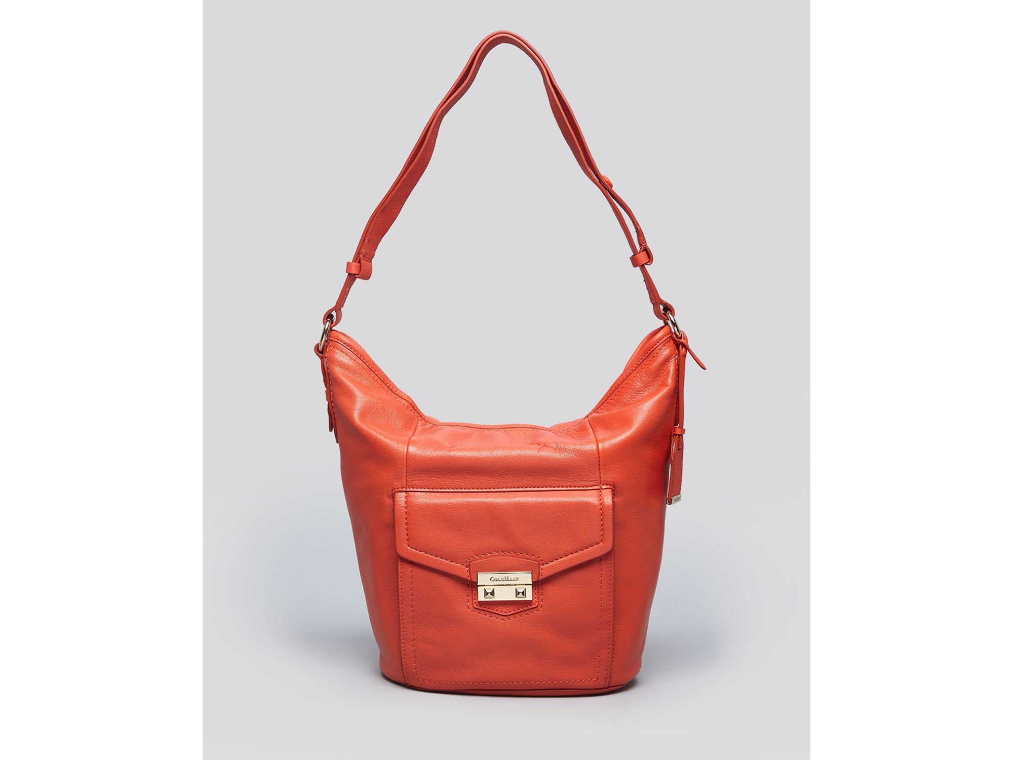 cole haan orange purse