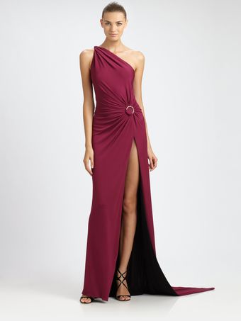 Emilio Pucci Oneshoulder Gown - Lyst