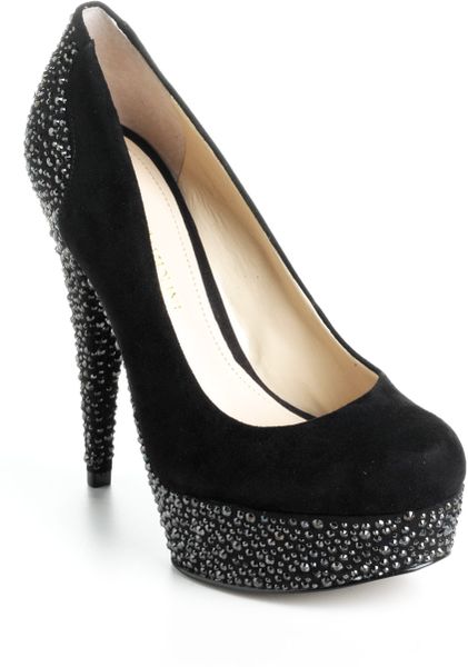 enzo angiolini platform pumps