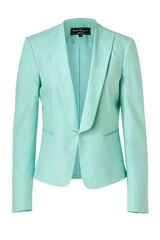 Ferragamo Turquoise Linen Blazer