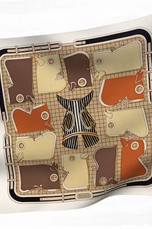 Hermes Silk-Twill Scarf - Lyst