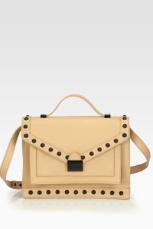 Loeffler Randall Rider Studded Satchel - Lyst