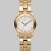 Marc By Marc Jacobs Crystal Accented Stainless Steel Logo Watch in Gold - Lyst