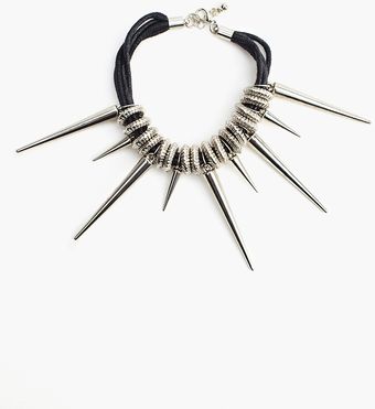 Nasty Gal Falling Spikes Bracelet - Lyst