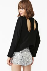 Nasty Gal Cut-Out Back Blazer