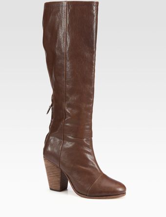 Rag & Bone Newbury Leather Kneehigh Boots - Lyst