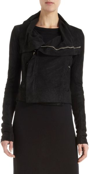 Rick Owens Biker Jacket - Lyst
