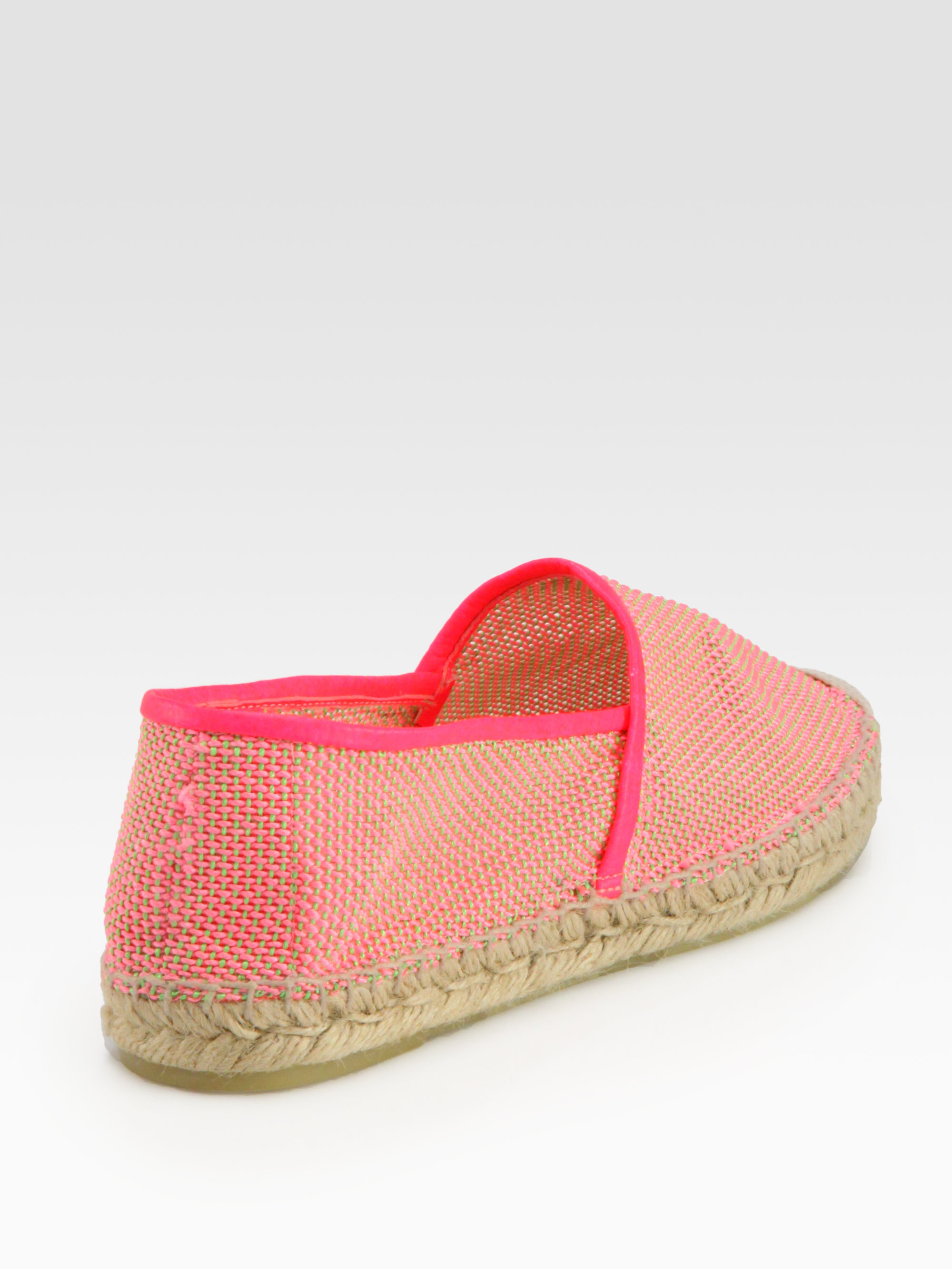 stella mccartney woven ballet flats