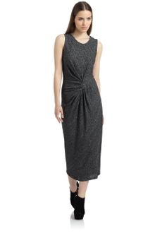 Thakoon Addition Gathered Hip Knit Dress - Lyst