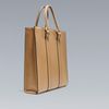 Zara Saffiano Leather Shopper in Beige for Men - Lyst