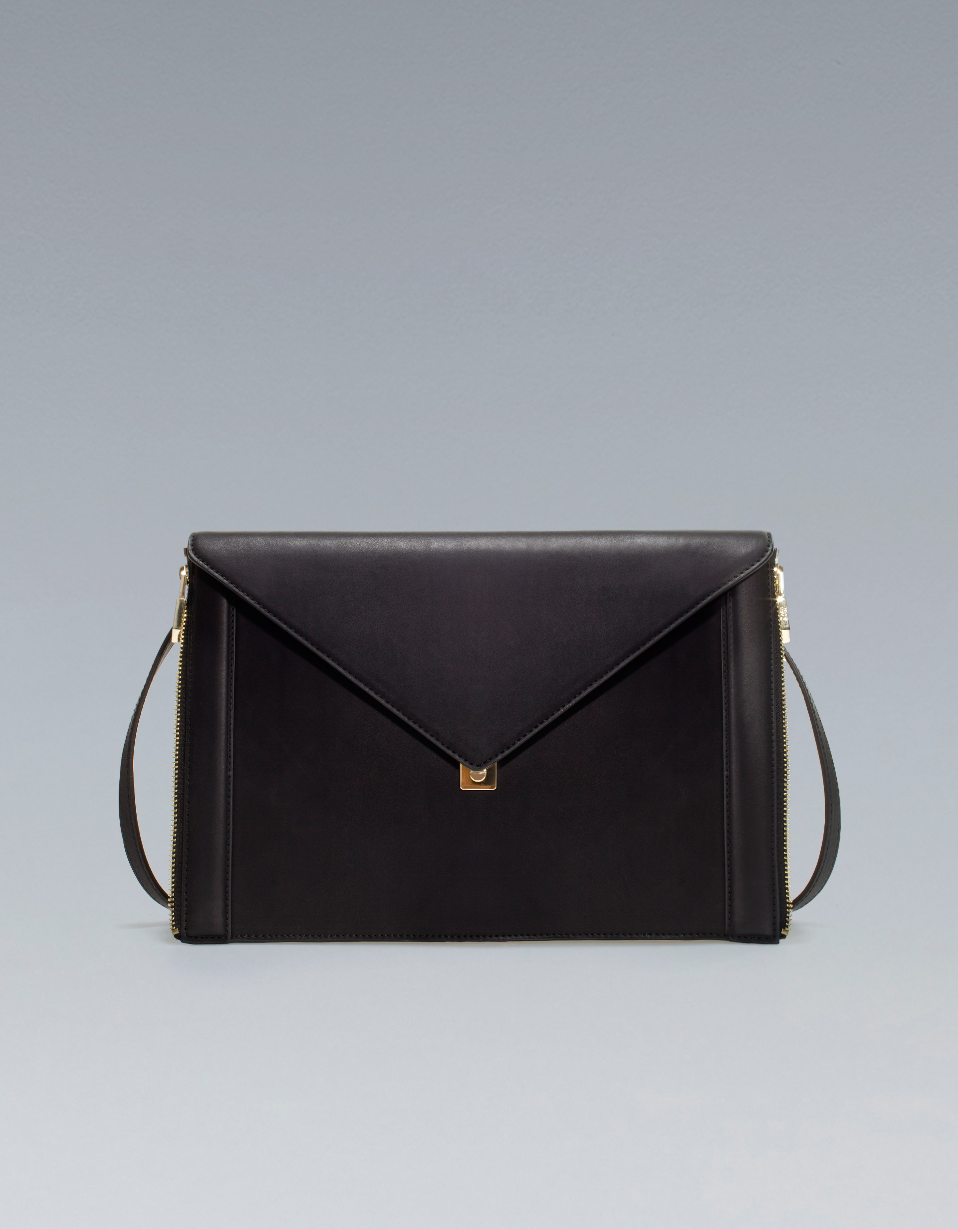 Zara Daytime Clutch Bag In Black Lyst