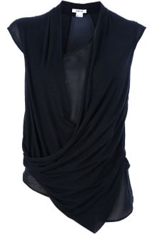 Alexander Wang Draped Top - Lyst