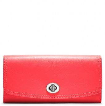 Coach Legacy Leather Slim Envelope - Lyst