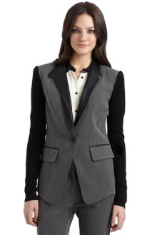 Cut 25 By Yigal Azrouel Melangé Suit Jacket - Lyst