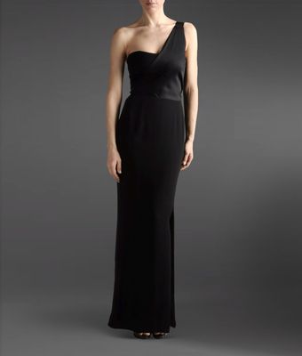 Emporio Armani Long Dress - Lyst