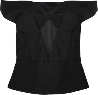 Jil Sander Bustier Top - Lyst