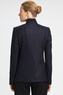 Stella McCartney Stand collar Wool Jacket - Lyst