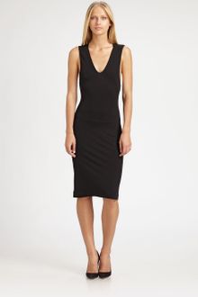 T By Alexander Wang Jersey Tank Dress - Lyst