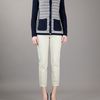 Tory Burch Cropped Jeans in Green - Lyst