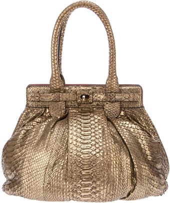 Zagliani Puffy Tote - Lyst
