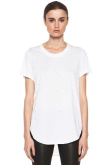 3.1 Phillip Lim Pearl Droplet Embellishment Tee  - Lyst