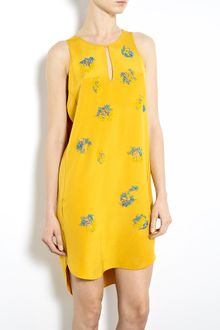3.1 Phillip Lim Silk Over-Lapped Side Seam Tank Dress - Lyst