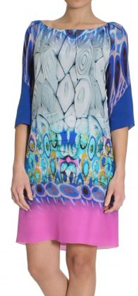 Alberta Ferretti Dress - Lyst