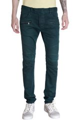 Balmain Military Biker Jeans