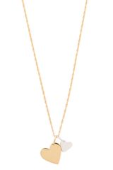 Jennifer Zeuner Jewelry Mattea Double Heart Necklace