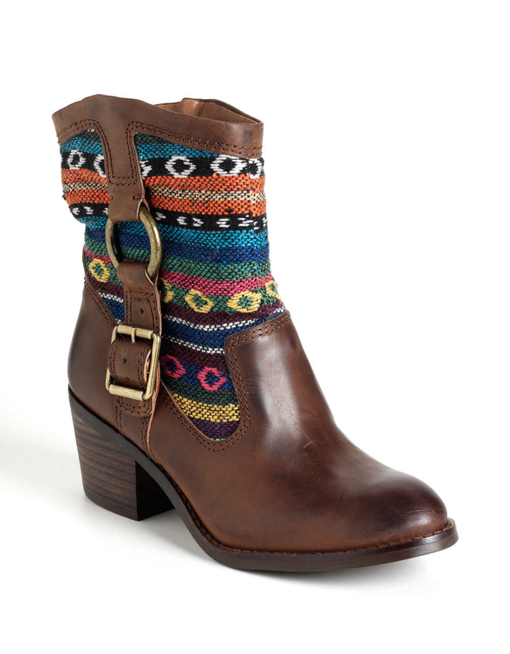 lucky-brand-ankle-boots-in-brown-brown-leather-lyst