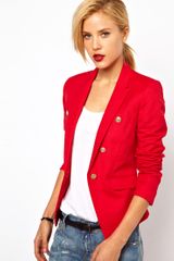 Mango Linenmix Button Detail Jacket