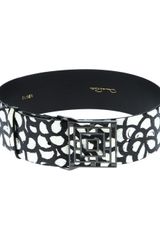 Oscar de la Renta Monochrome Belt