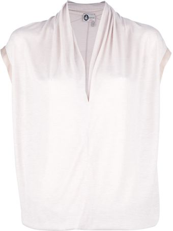 Lanvin Jersey Vest - Lyst